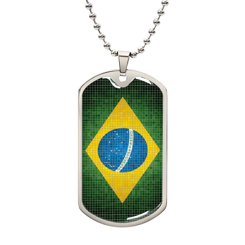 Personalized Flag of Brazil