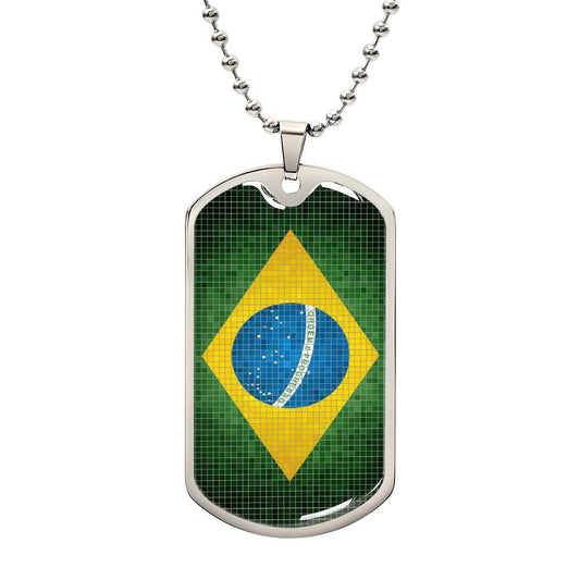 Personalized Flag of Brazil