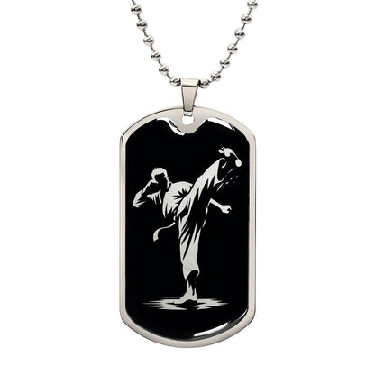 Personalized Karate Necklace