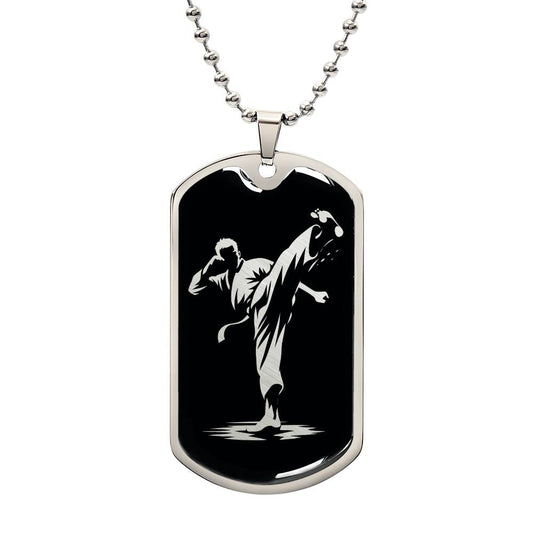 Personalized Karate Necklace