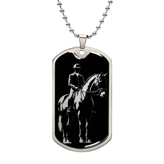 Personalized  Equestrian Necklace