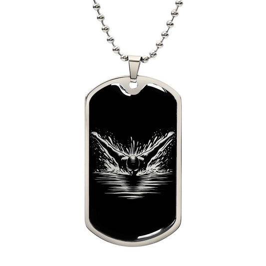 Personalized Swimming Necklace