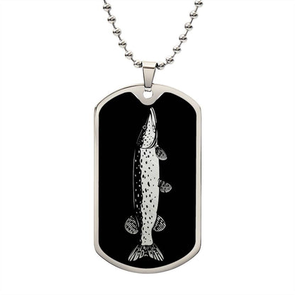Pike Fish Necklace