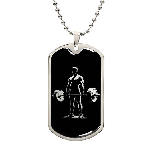 Personalized Weightlifting Necklace