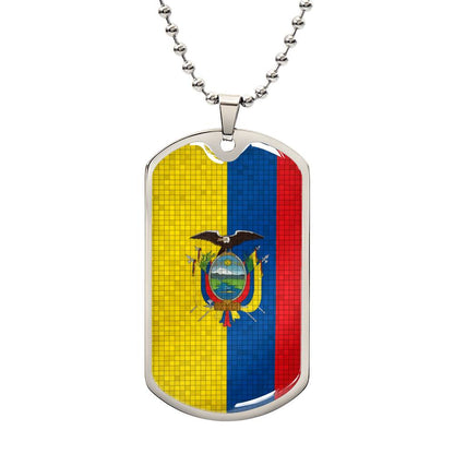 Personalized Flag of Ecuador