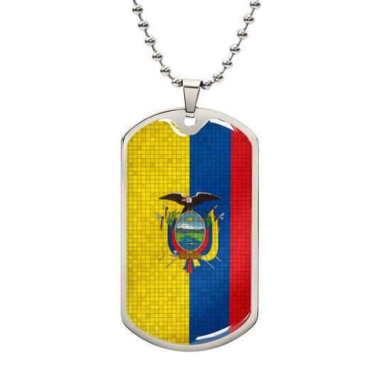 Personalized Flag of Ecuador