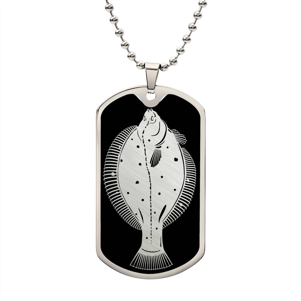 Flounder Necklace