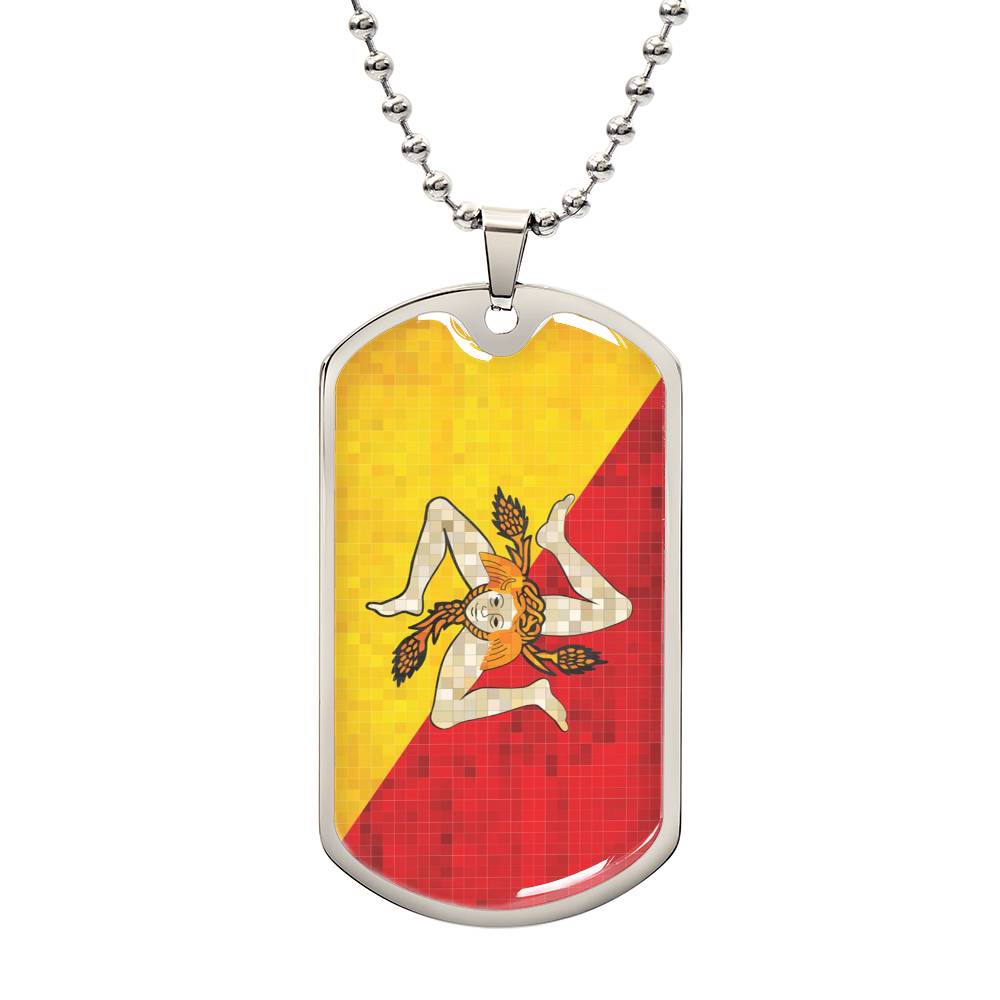 Personalized Flag of Sicily