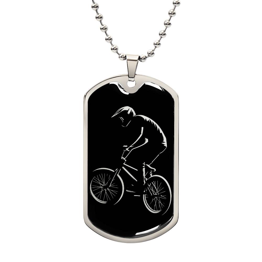 Personalized BMX Necklace
