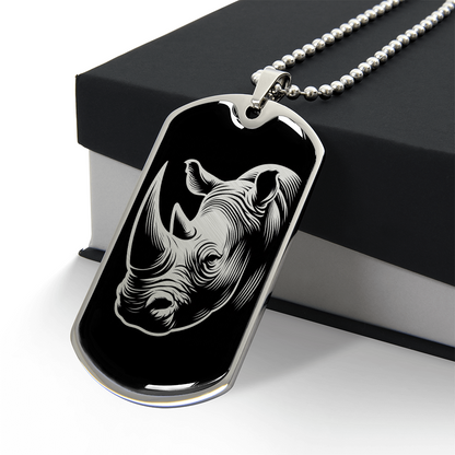 Rhinoceros Necklace