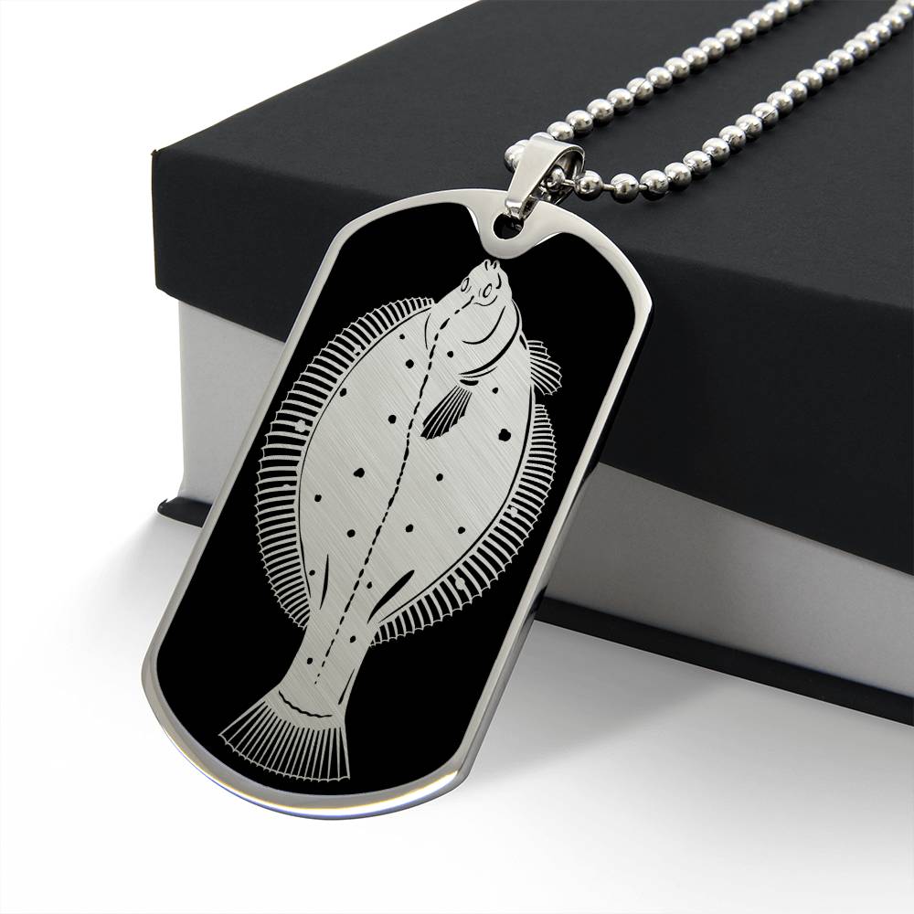 Flounder Necklace