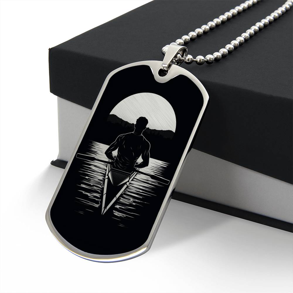 Personalized Rowing Necklace