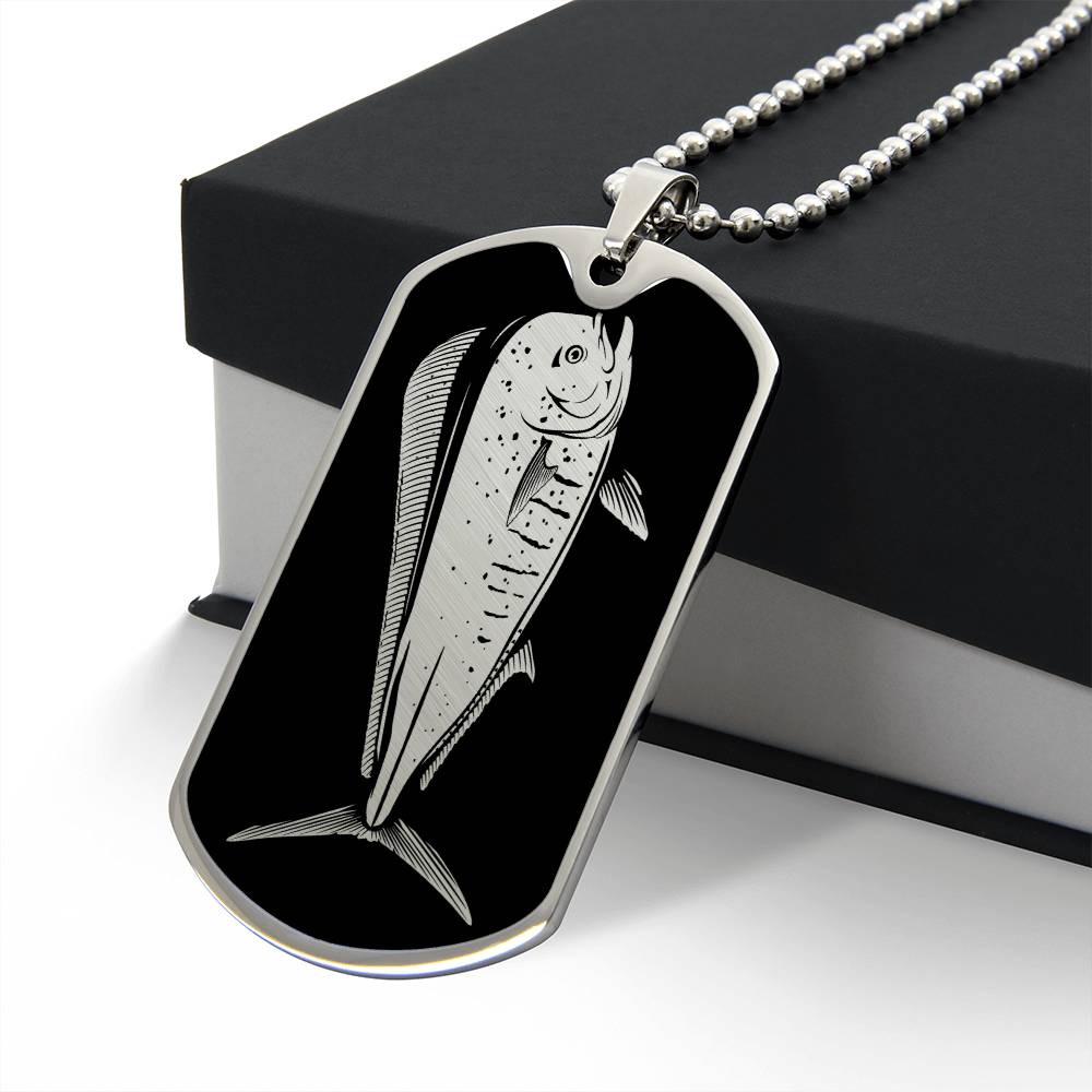 Mahi Mahi Necklace EpsilonBlue