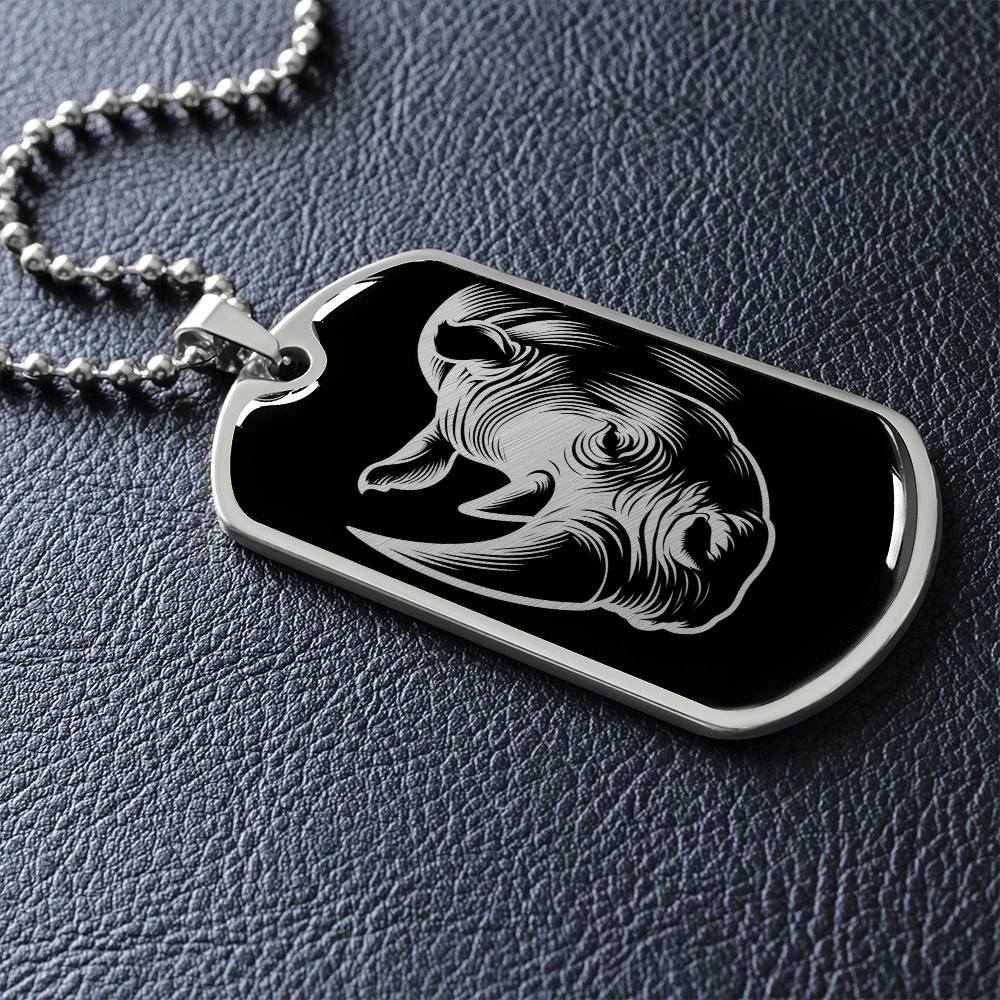 Rhinoceros Necklace