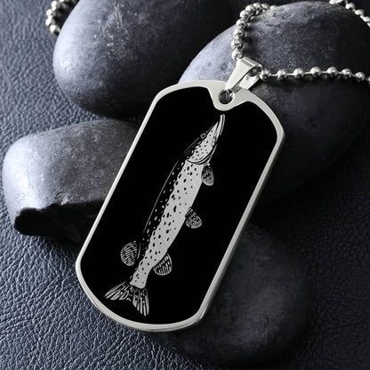 Pike Fish Necklace