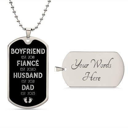 New DAD Necklace