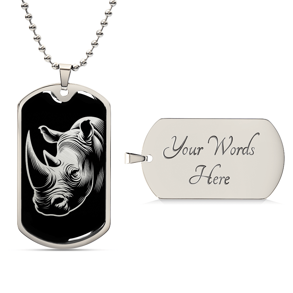 Rhinoceros Necklace