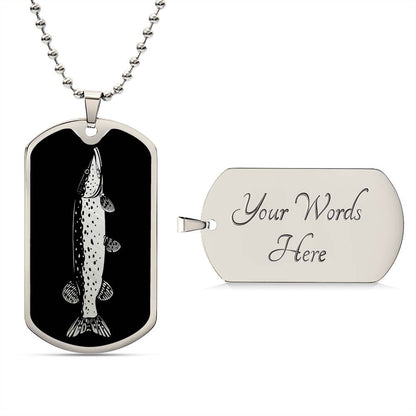 Pike Fish Necklace