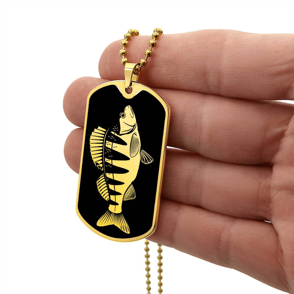 Perch Fish Necklace