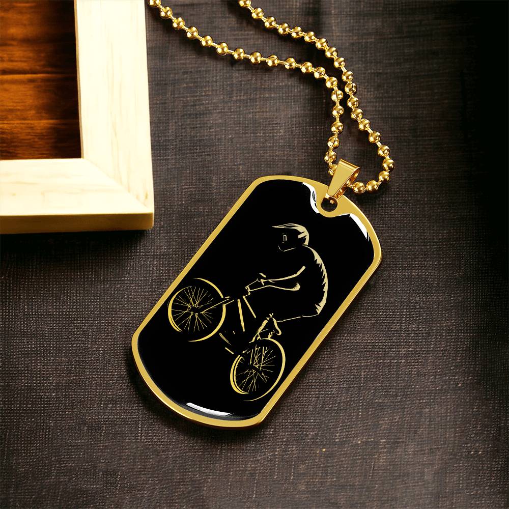 Personalized BMX Necklace