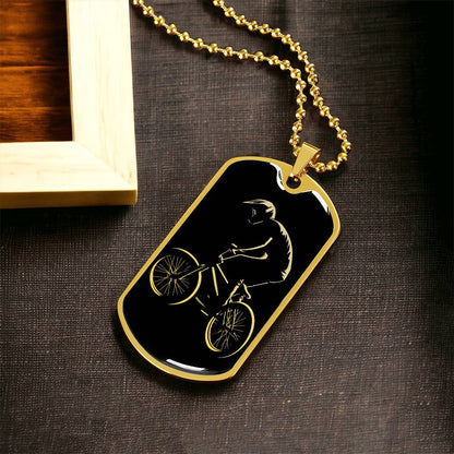 Personalized BMX Necklace