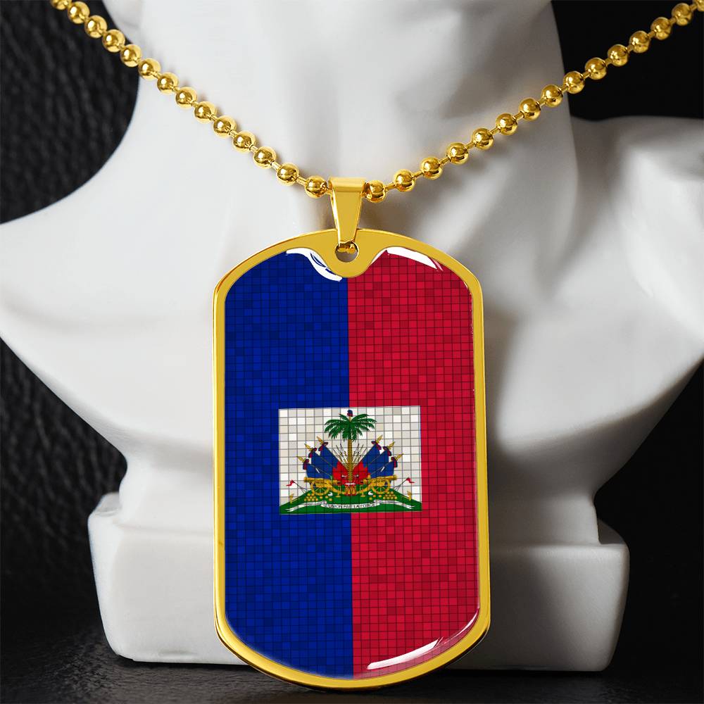 Personalized Flag of Haiti