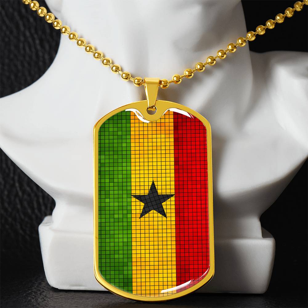 Personalized Flag of Ghana