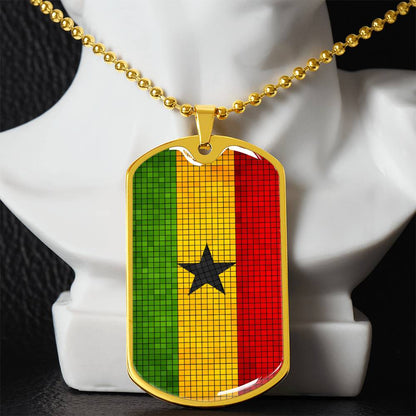 Personalized Flag of Ghana