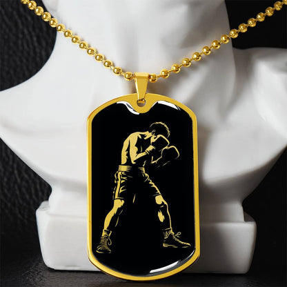 Personalized Boxing Necklace