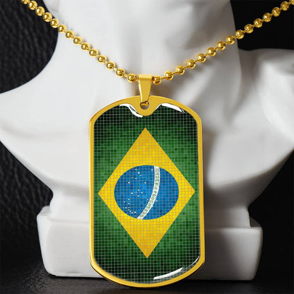 Personalized Flag of Brazil