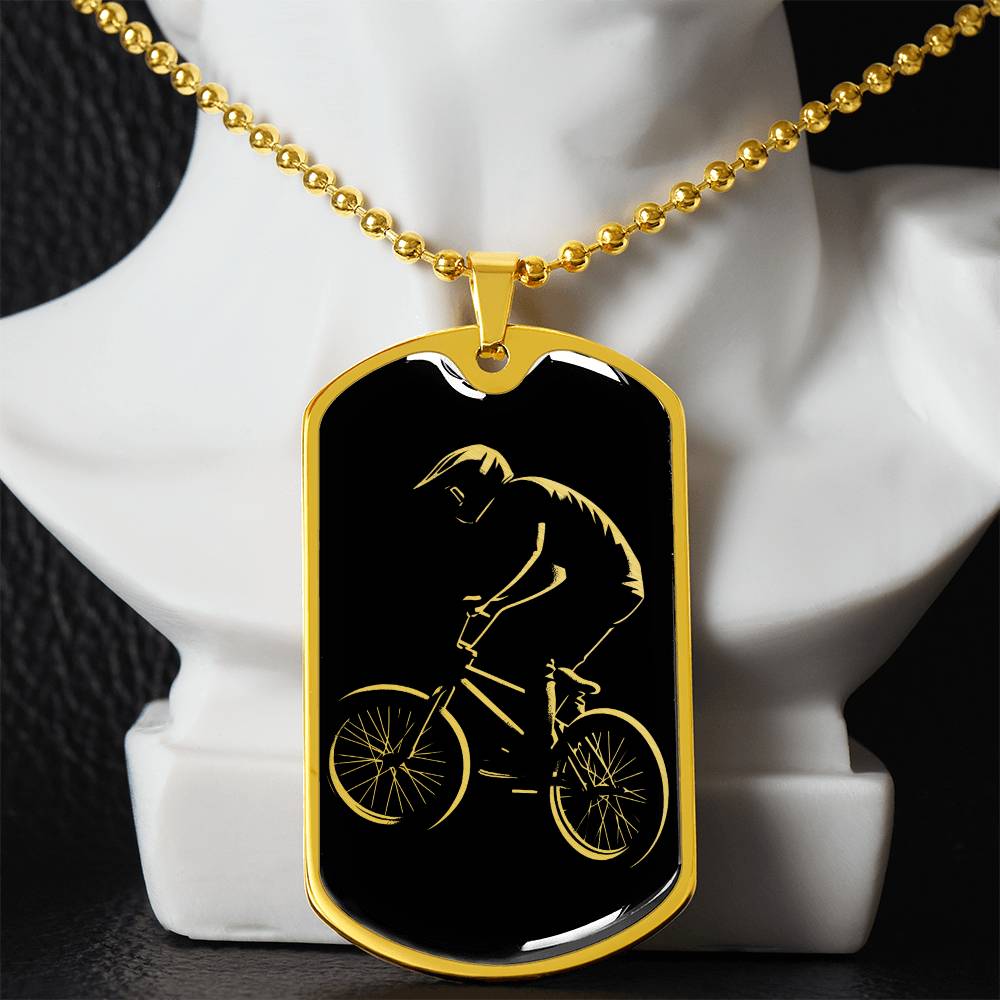 Personalized BMX Necklace