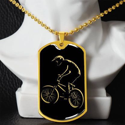 Personalized BMX Necklace
