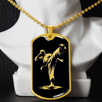 Personalized Karate Necklace