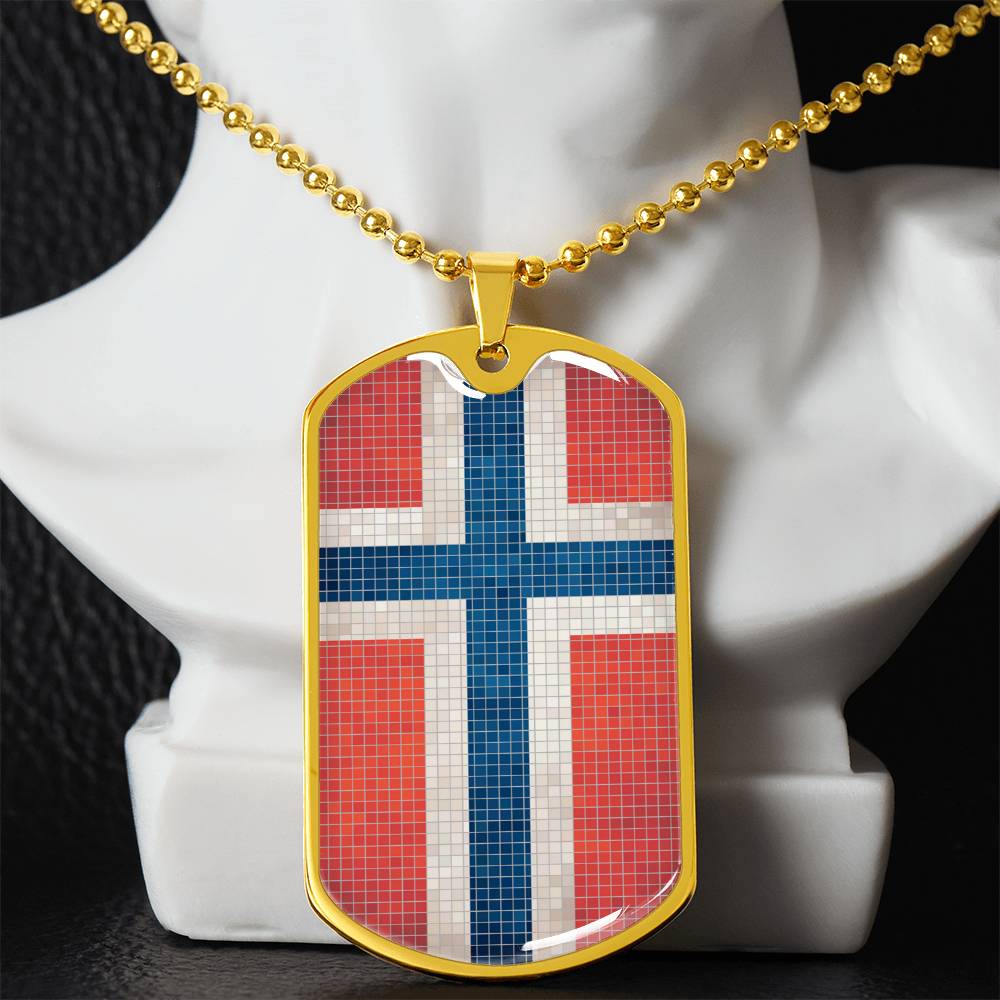 Personalized Flag of Norway