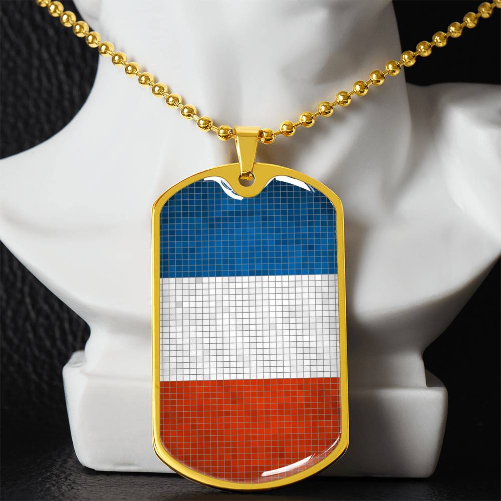 Personalized Flag of France