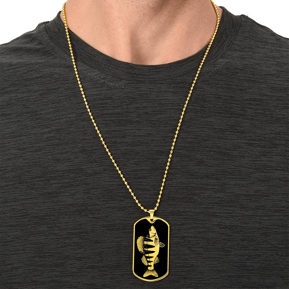 Perch Fish Necklace