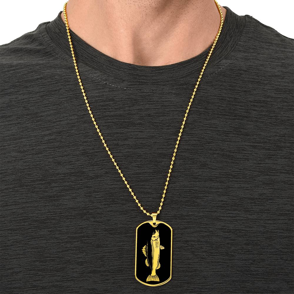 Sea Bass Necklace