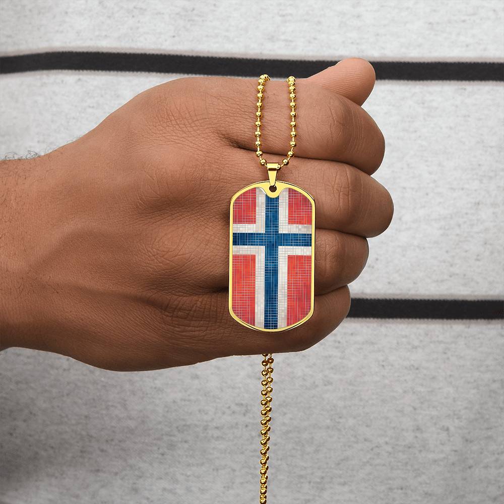 Personalized Flag of Norway