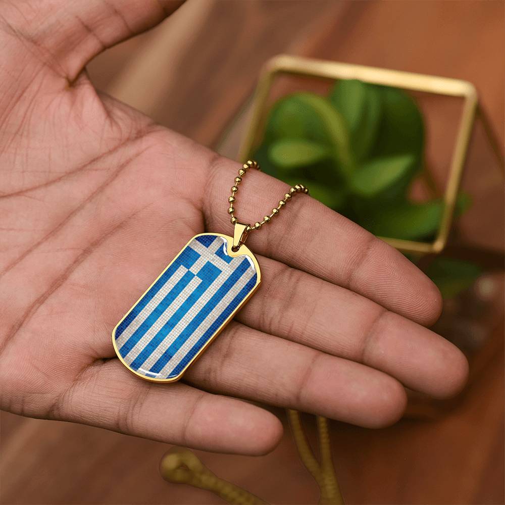Personalized Flag of Greece