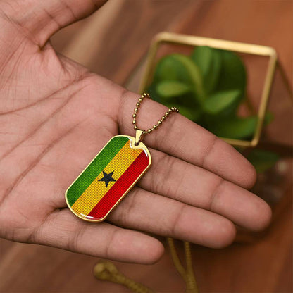 Personalized Flag of Ghana