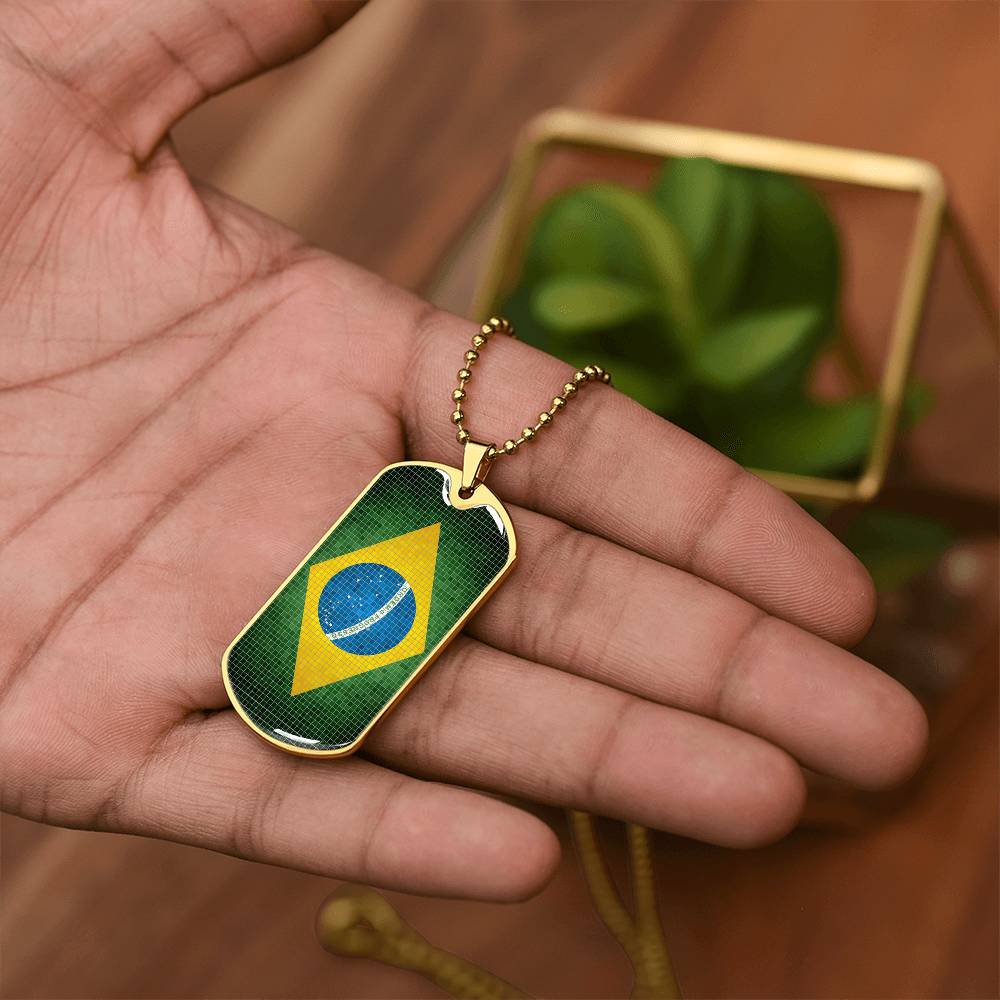 Personalized Flag of Brazil