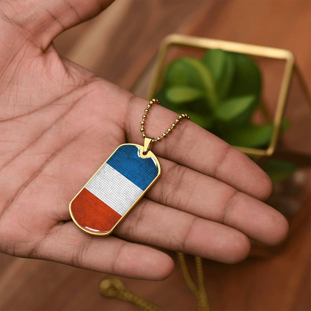 Personalized Flag of France