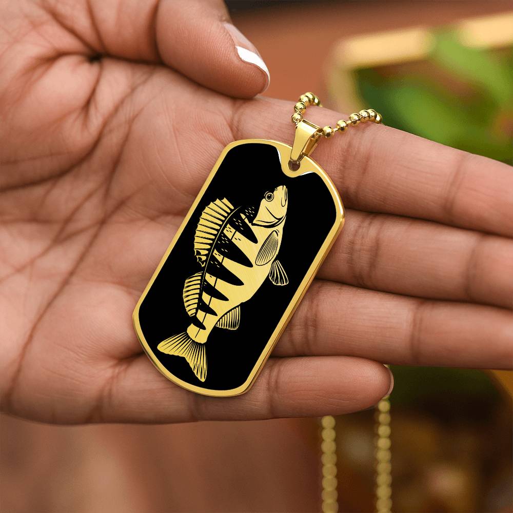 Perch Fish Necklace