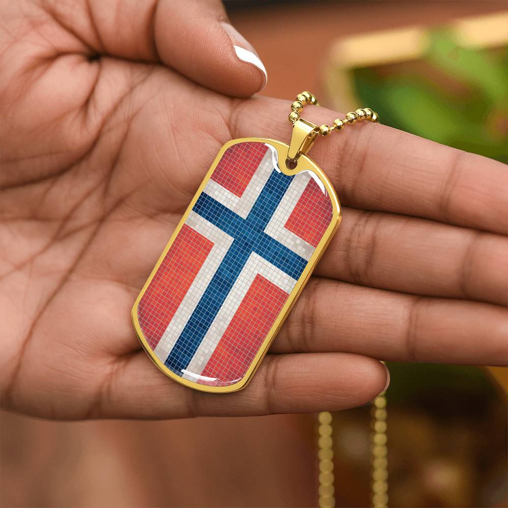 Personalized Flag of Norway