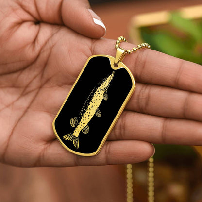 Pike Fish Necklace