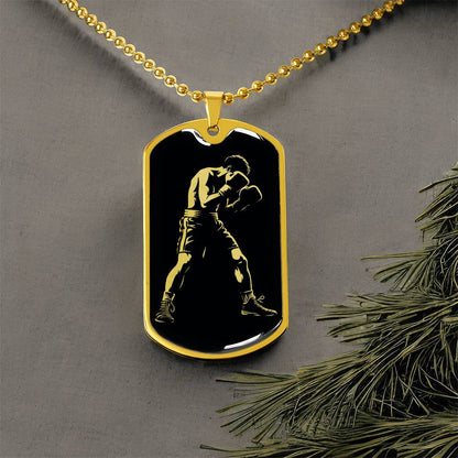 Personalized Boxing Necklace