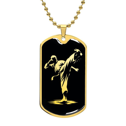 Personalized Karate Necklace