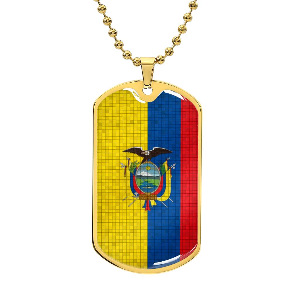 Personalized Flag of Ecuador