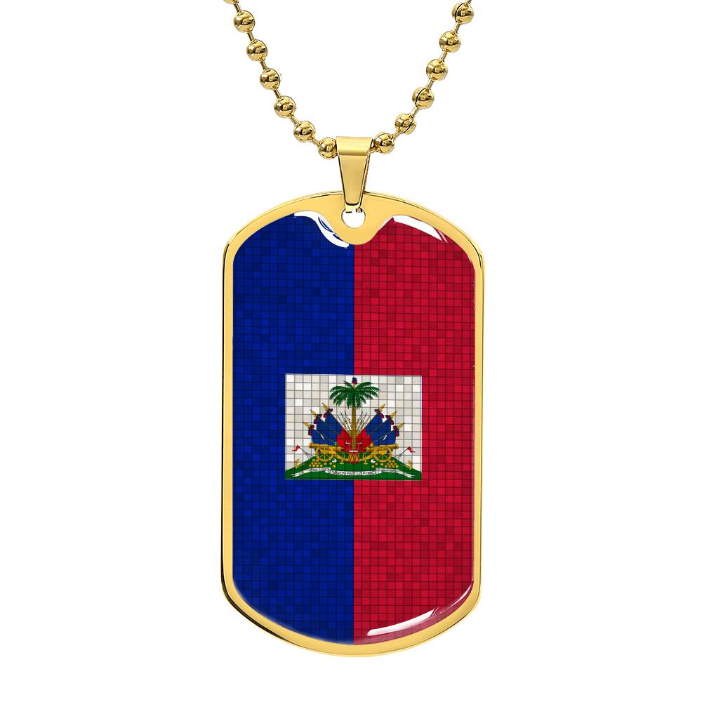 Personalized Flag of Haiti