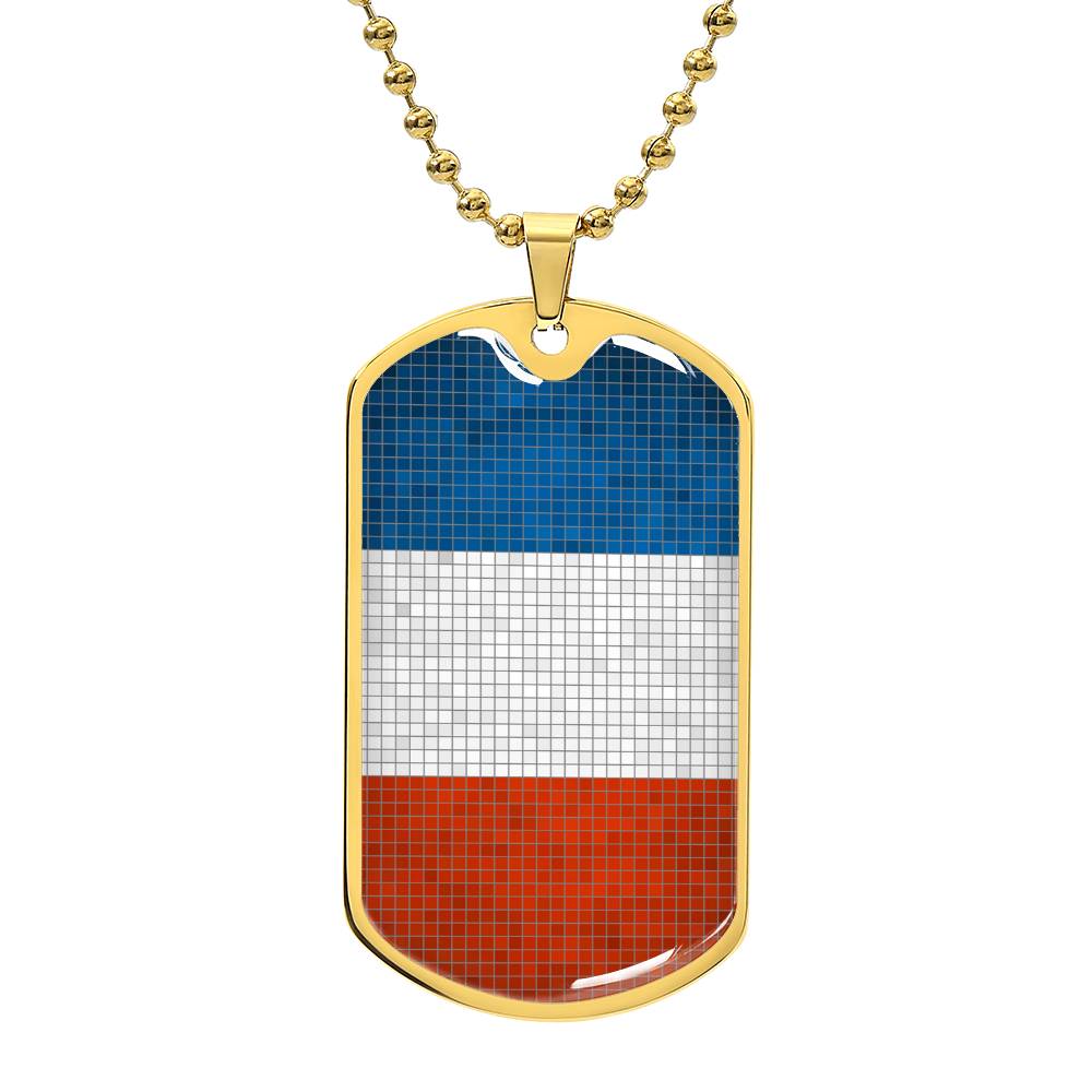 Personalized Flag of France